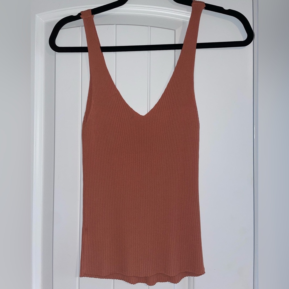 Sweet Rain salmon tank top.